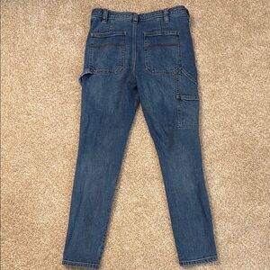 Free People Blue Denim Pants
